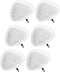 Fushing 6Pcs Steam Mop Pads,Reusable Washable Microfiber Steamer Cleaning Pads Replacement Pads Accessories for Steamboy X5 H2O H20 S302 S001 SKG ...