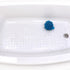 Ginsey Home + Solutions Clear Mega Tub Non-Slip with Suction Cups, Air Cushioned Bubble Surface, 16 in X 39.5 in Bath mat...