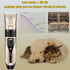 Dog Shaver Clippers, Pets Grooming Kit, Low Noise Rechargeable Cordless Hair Clippers for Small&Large Dogs Cats...