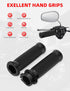 Amazicha Black 1” Motorcycle Hand Grips Handlebar Grips Compatible for Harley Sportster Touring Honda Kawasaki Suzuki Yamaha Bobber Chopper...