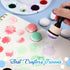21 Packs Mini Round Ink Blending Tool with Foams Set 2.7 Inch Including 20 Pcs Replacement Refill Sponge Domed Foam Pads Art Supplies for Distress...