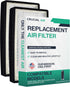 Crucial Air Replacement Air Filter with IDF Filter - Compatible with Honeywell HFD-120-Q Odor Neutralizing Air Purifier Filters, Filter Model - (2...