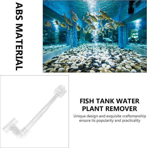 POPETPOP Filtro para Pecera Aquarium Surface Protein Skimmer Aquarium Skimmer Pipe Aquarium Oil Skimmer Lily Pipe Inflow Aquarium Surface Filter f...