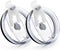30oz Tumbler Lids,Replacement Lids for 30oz Yeti Tumbler, Ozark Trail and More,2 Pack Spill Proof Lids,Cover for 30 OunceTumbler,Cup (White)...