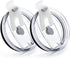30oz Tumbler Lids,Replacement Lids for 30oz Yeti Tumbler, Ozark Trail and More,2 Pack Spill Proof Lids,Cover for 30 OunceTumbler,Cup (White)...