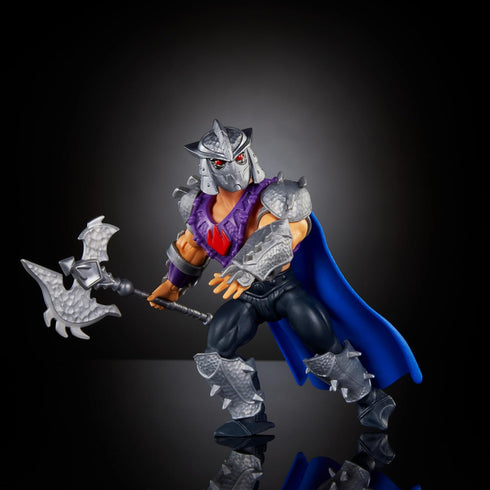 Masters of the Universe Origins Turtles of Grayskull Shredder Action Figure Toy, 16 Articulations, TMNT & MOTU Crossover Villain...