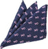Jacob Alexander Men's Pink Ribbon Breast Cancer Awareness Pattern Pocket Square Handkerchief Hanky...