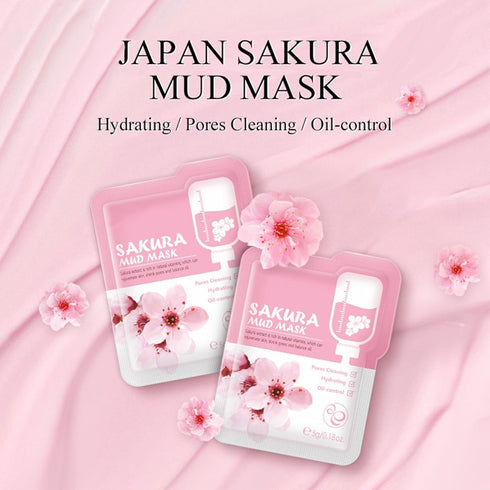 Skin Care Set,Cherry Blossom Skin Care Sets & Kits, Skin Care Kit For Women & Girls,Skincare Gift Set With Serum,Face Cream,Sleep Mask,Eye Mask,Mu...