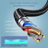DigitConver Headphone Splitter Cable for Computer,3.5mm Female to 2 Dual Male Headphone Microphone Y Splitter Cable Mic Audio Stereo Jack Earphone...