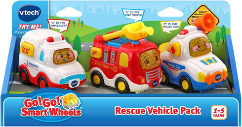 VTech Go! Go! Smart Wheels Rescue Vehicle Pack...
