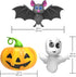 Halloween Mold Free Bath Toys for Babies and Toddlers, Animal No Hole Bath Toys, Bath Toys no Mold for Tub,Beach,Pool, BPA-Free, Infant Bath Toys ...