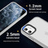 for iPhone 11 Phone Case, Shockproof for iPhone 11 Case, Military Grade Drop Protection, Protective Hard Back Slim Translucent Case for iPhone 11 ...