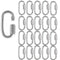 20 Pack M5 3/16 Inch Quick Link, 648 Lbs Stainless Steel Threaded Chain Connector Heavy Duty D Shape Locking Repair Link for Backpack DIY Accessor...