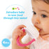 Dr. Brown's Designed to Nourish, Fresh Firsts Silicone Feeder, Mint, One Size...