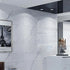 Glossy Marble Contact Paper White Peel and Stick Wallpaper Marble Wallpaper Self-Adhesive Removable 15.7?x78.7? Marble Contact Paper for Cabinets ...