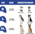 Inflatable Dog Cone Collar,Dog Cone Collar for Large Medium Small Dogs Adjustable Recovery Cone for Pets After Surgery Soft Dog Cone with Enhanced...