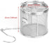 Seasoning Strainer, Stainless Steel Spice Filter, Cooking Spice Filter, Mesh Design Tea Ball Strainer Soup Seasonings Seperation Basket Filter wit...