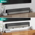 WALI Sound Bar Mounts Under TV, Universal Soundbar Wall Mount Shelf with Anti-Skid Pad, Drywall Studless Soundbar Mount Easy to Install for All Ty...