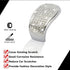 TOMALL Bling Gear Shift Knob Cover Compatible with Honda Civic 11th 2022-2023 for CRV 2023-2024 Diamond Crystal Auto Decorative Accessories for Ca...