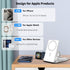 Wireless Charger for Magsafe Charger 5000mAh Power Bank, 3 in 1 Portable Magnetic Charger Stand for iPhone 15/14/13/12 Pro Max/iWatch 9 8, Foldabl...
