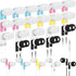 Kigeli 20 Pack Kids Bulk Earbud Headphones for Classroom Student Wired Headphones in-Ear Earbud 3.5 mm Disposable Earphones Set for Kids Adults Cl...