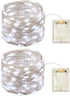 2 Pack Battery Operated Mini Led Lights,Indoor Fairy Lights with Timer 6 Hours on/18 Hours Off for Wedding Centerpiece Party Decorations,30 Count ...