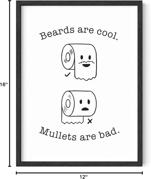 HAUS AND HUES Funny Bathroom Decor & Bathroom Prints Funny Bathroom Signs & Funny Wall Decor | Bathroom Humor Wall Decor Fun Bathroom Signs Decor ...