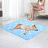 PUPTECK Upgraded Dog Cooling Mat Ice Silk Self Cool Pad for Small Medium Large Dogs and Cats, Non-slip Pet Bed for Summer or Hot Days Sleeping, Wa...