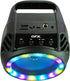 QFX BT-64 TWS Bluetooth Rechargeable Portable Speaker with 4” Woofer LED Party Lights, Microphone Input, AUX Input, USB Port, TF Card Slot, Black....