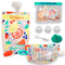 10-Pack Reusable Baby Food Pouches for Kids & Toddlers - Includes 1 XXL Silicone Pouch - 5 oz Zipper Pouches for Applesauce, Puree - Refillable Sq...