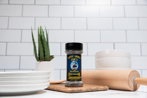 Sure Shot Sid’s Gunpowder Seasoning - Famous Bbq Rub Powder Grill Seasoning for Beef, Steak Meat, All-Purpose Seasoning Blend Dry Rub for Grilling...