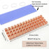 M.2 2280 SSD Heatsink Copper Kit, 67x18x4mm Cooler Heat Sink + Silicone Based Thermal Pad for Cooling M.2 SSD, NVME SSD, SSD...