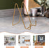 Alipis Plate Stands for Large Heavy Duty Display Metal Picture Frame Holder Stand Table Top Easels for Decorative Platter, Book, Plaque, Photo Cop...