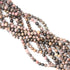 60PCS 6mm Natural Black Line Rhodochrosite Gemstone Smooth Round Loose Beads for Jewelry Making 1 Strand 15"...