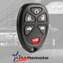 Car Key Fob Keyless Entry Remote fits 2005-2009 Chevy Uplander / 2005-2007 Buick Terraza / 2005-2009 Pontiac Montana / 2005-2007 Saturn Relay (151...
