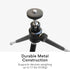 MEE audio Lightweight Mini Tripod for Webcams and Small Cameras for Video Conference; Flexible, Portable, Compact Web Cam Desk Tabletop Travel Mou...