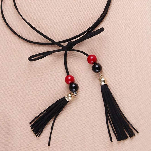 5mm Suede Cord, 50 Yards Suede Lace Faux Leather Cord for Bracelet Necklace Beading DIY Crafts Thread(Black)...
