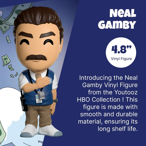 Youtooz Neal Gamby, 4.8" Neal Gamby from Vice Principals, Danny McBride Collectible Figure - Youtooz HBO Collection...