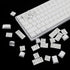 YMDK 124 Key White Blank ZDA XDA V2 Keycaps PBT Keycap for MX Keyboard 104 87 61 Melody 96 KBD75 ID80 GK64 SP84...