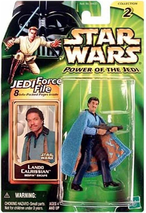 Star Wars: Power of The Jedi Lando Calrissian (Bespin Escape) Action Figure...