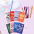 Funrous 32 Pcs Motivational Quote Pens Inspirational Notepads Mini Motivational Journal with Ballpoint Pen Small Notebooks Gift Set for Student Me...