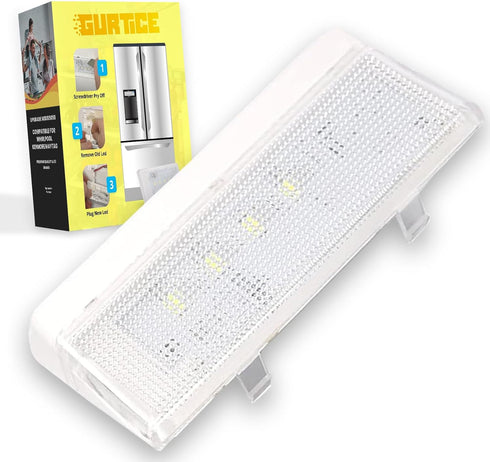New 1 PCS W10515057 LED Light Compatible with Whirlpool Kenmore Maytag Freezer Refrigerator, Replaces WPW10515057, W10522611, W10465957, AP6022533...