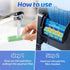 HiTauing 12 Count Phosphate Reducer Filter Pads for aqueon?Fish Tank Filter Pads for QuietFlow LED PRO Model 30 and 50...