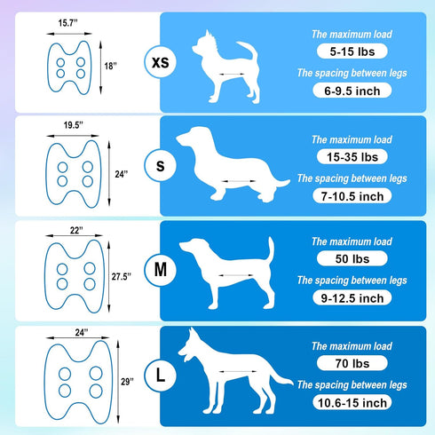 Dog Grooming Hammock for Dogs & Cats - Cat Hanger Sling Restraint Bag with Pet Nail Clipper Trimmer, Pet Grooming Harness for Nail Trimming/Clippi...