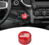 for RAM Gear Shift Knob Cover Trim Ring Aluminum Red for Dodge RAM 2018-2023 Red Interior Accessories, America Flag...