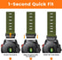 Compatible with Garmin Fenix 7X/Fenix 6X/Fenix 5X/Fenix 8 51mm/5X Plus/6X Pro/7X pro, Nylon Quickfit 26 Watch Band for Tactix 7/Descent MK1/Mk2/Mk...