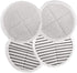 Spinwave Replacement Pads - Compatible with Bissell Spinwave Mops 2124 2039 Series. Includes 2 Soft Pads and 2 Scrubby Pads...