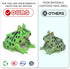 Fantarea Frog Animal Life Cycle Model Figure 5 PCS Horned Frog Growth Model Classroom Accessories Party Decoration Educational Development Toys fo...