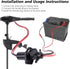Trolling Motor Plug and Receptacle,12V-24V 10 Gauge 2 Wire Trolling Motor Connector,Male and Female Quick Connect Trolling Motor Socket Compatible...