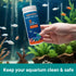9IN1 Aquarium Test Strips-100 Strips Aquarium Water Test Kit for Freshwater,Fish Tank,Aquarium Water-Accurate&Fast Test Carbonate pH Hardness Copp...